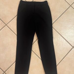 Express Columnist Mid-Rise Navy Blue Ankle Dress Pant, 8 Long